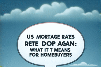 US Mortgage Rates Drop Again: What It Means for Homebuyers