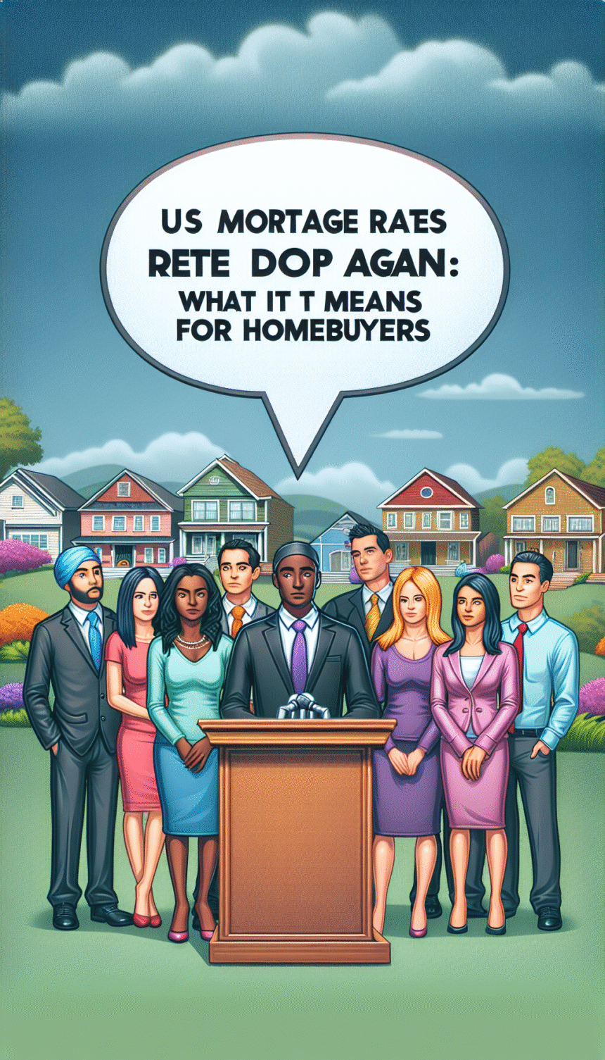 US Mortgage Rates Drop Again: What It Means for Homebuyers