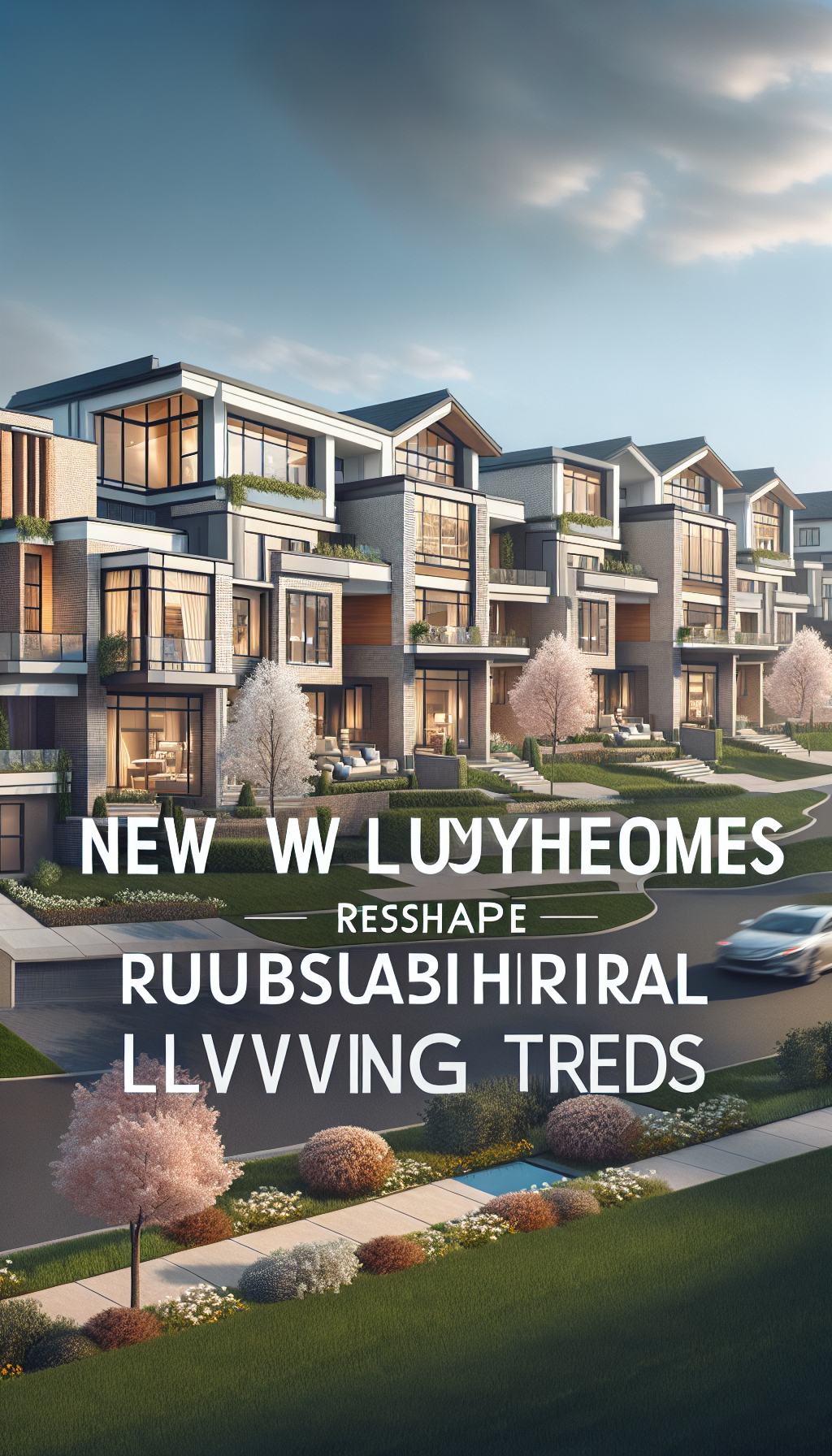 New Luxury Townhomes Reshape Suburban Living Trends