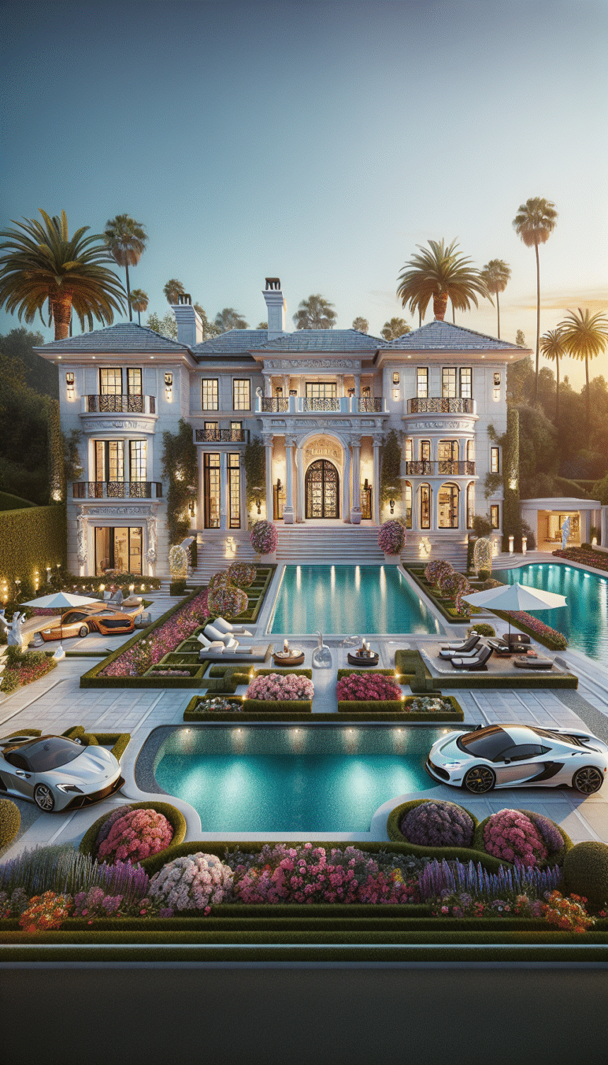 Stunning Beverly Hills Mansion Leased by A-List Superstar