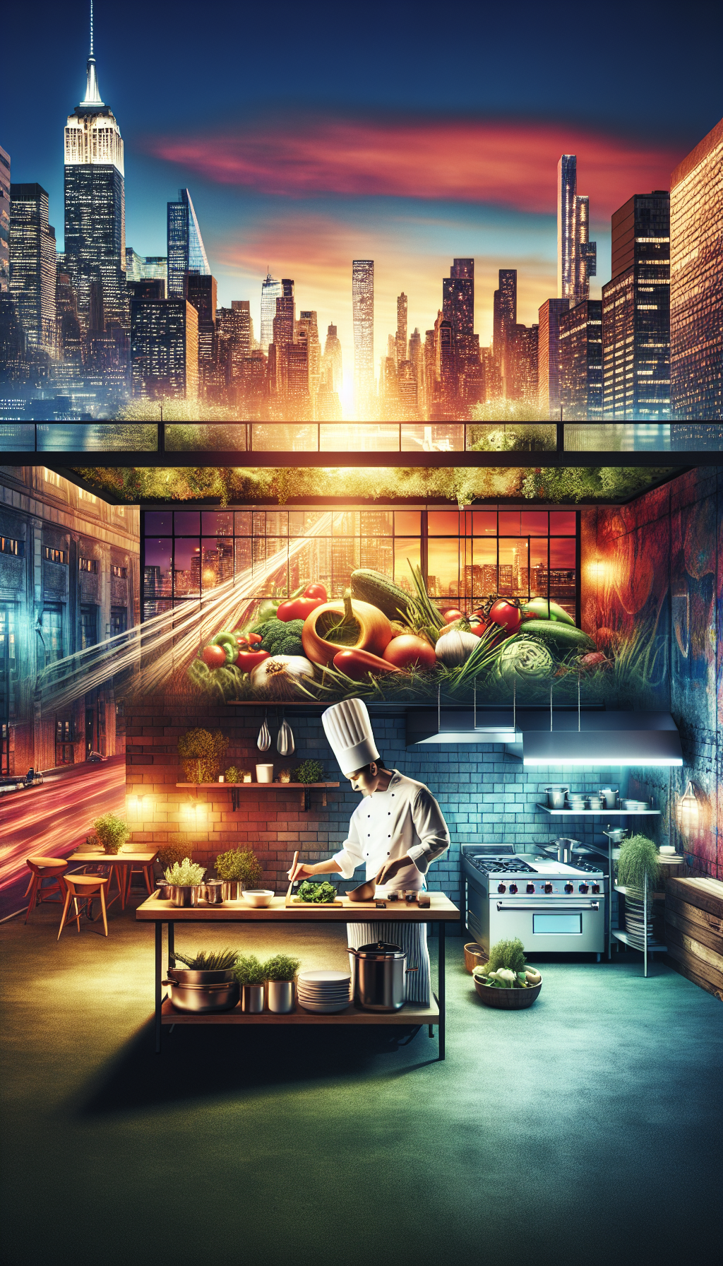Celebrity Chef's New Culinary Oasis in the Heart of Manhattan