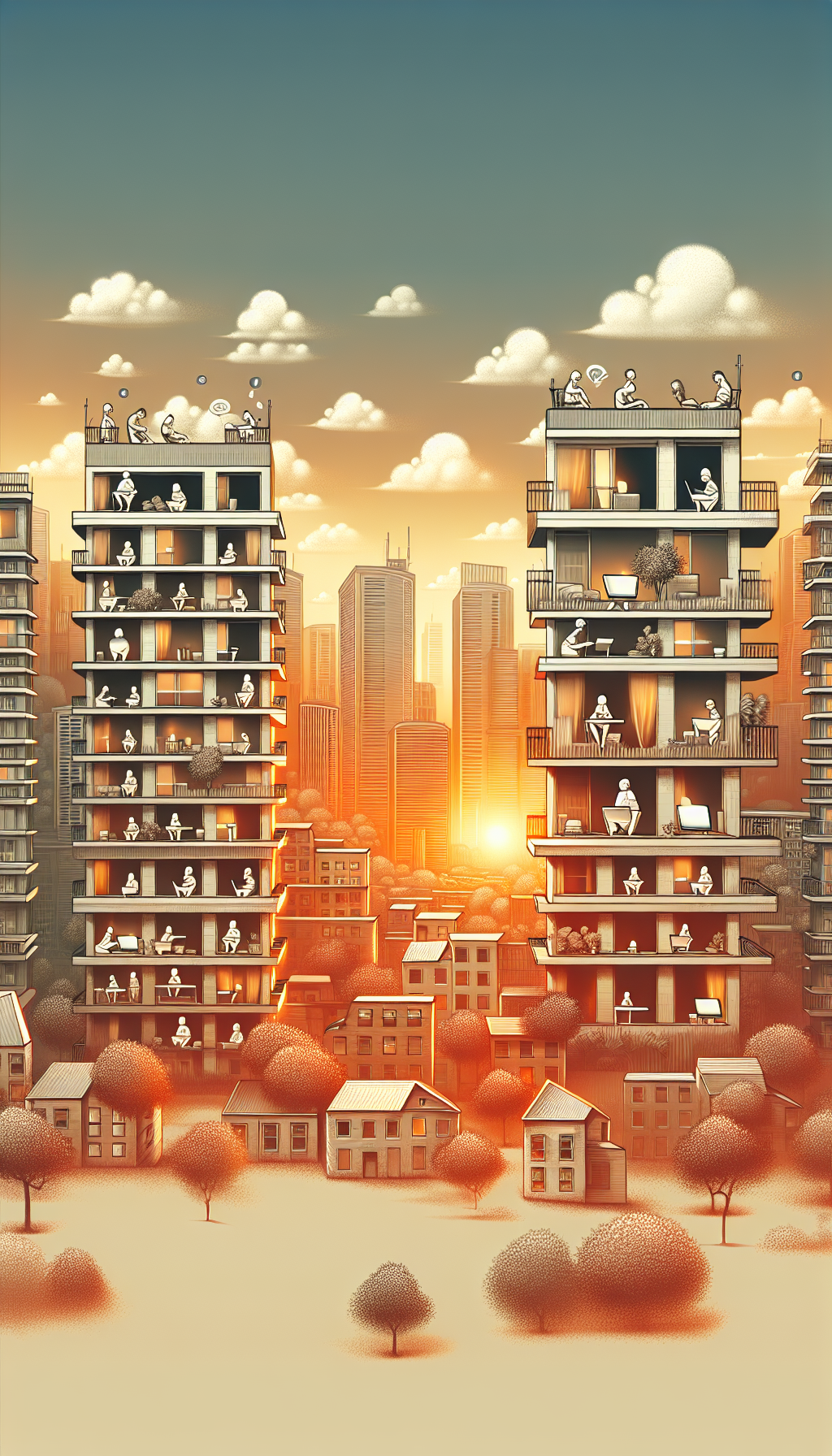 The Impact of Remote Work on Apartment Demand in Major Cities