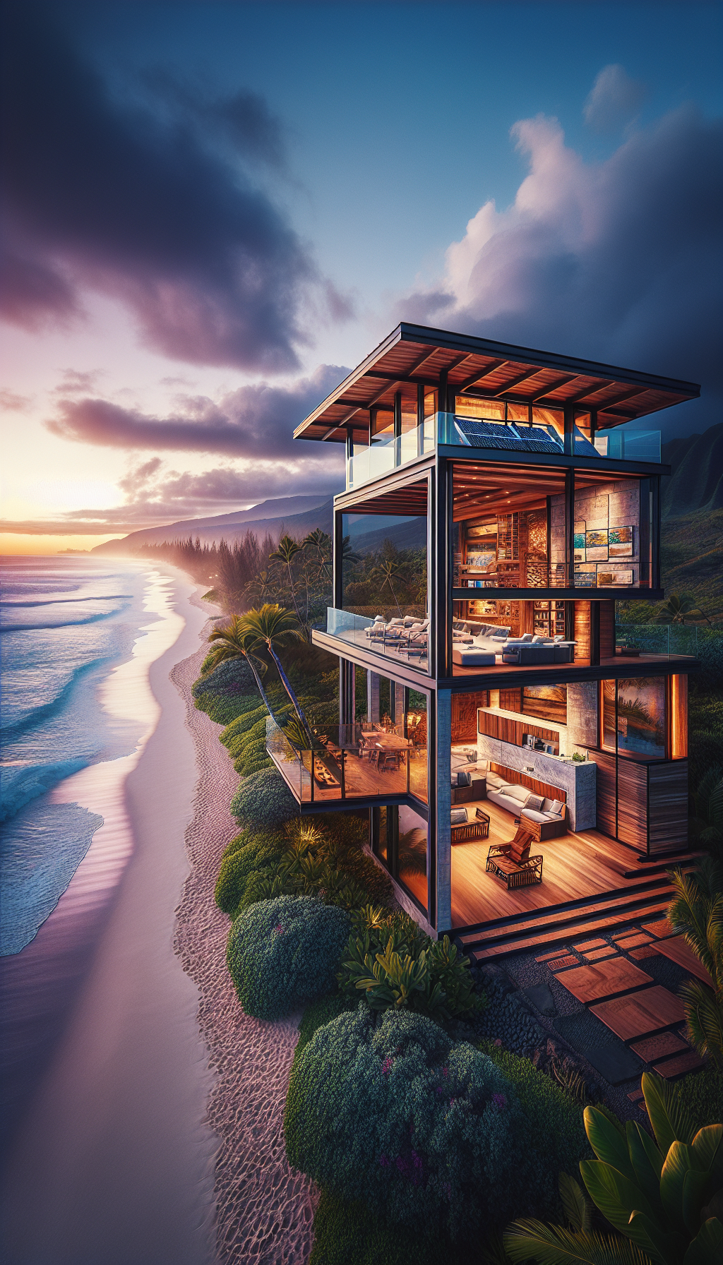 Hawaii's Beachfront Properties: Merging Sustainability with Luxury