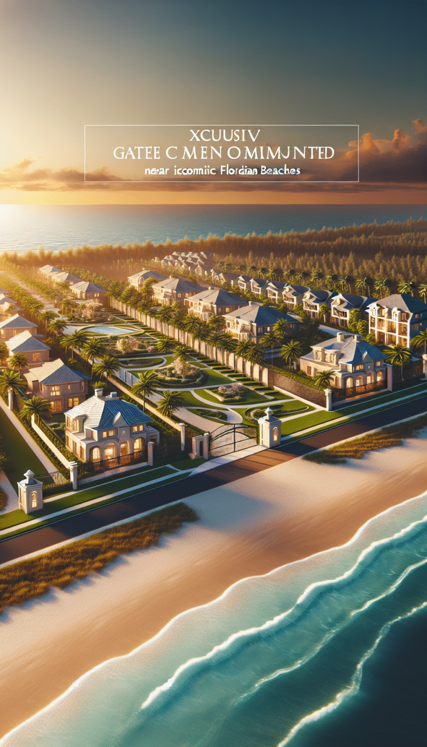 Exclusive Gated Community Planned Near Iconic Florida Beaches