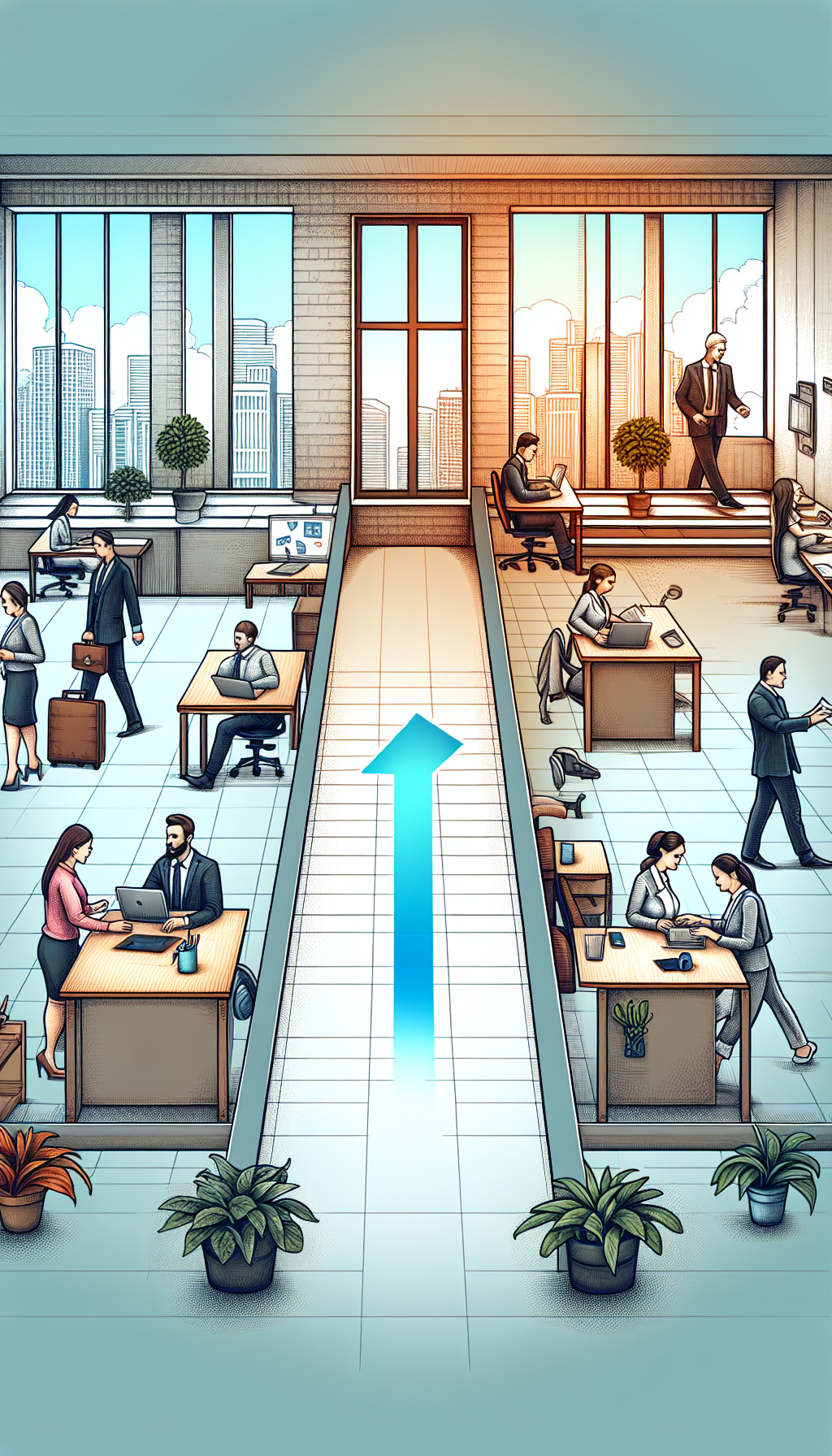 Evaluating the Shift Towards Hybrid Work and Its Impact on Office Demand