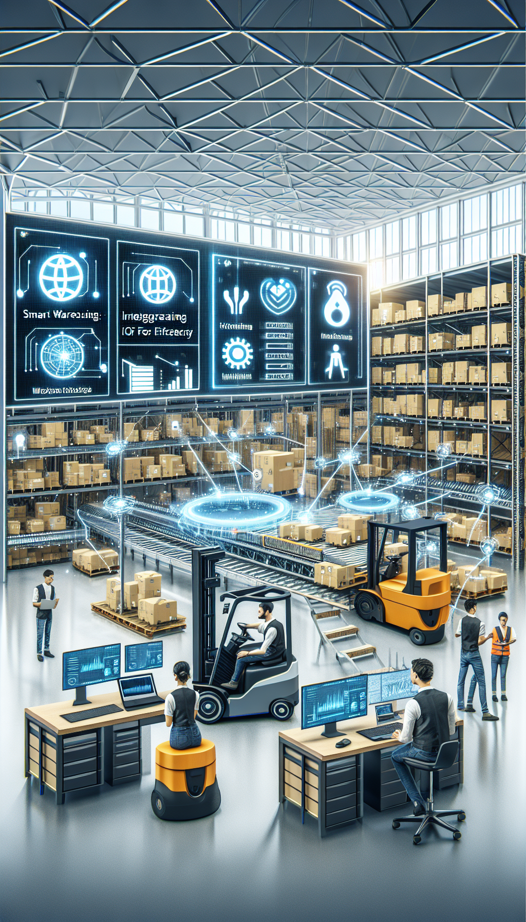 Smart Warehousing: Integrating IoT for Efficiency