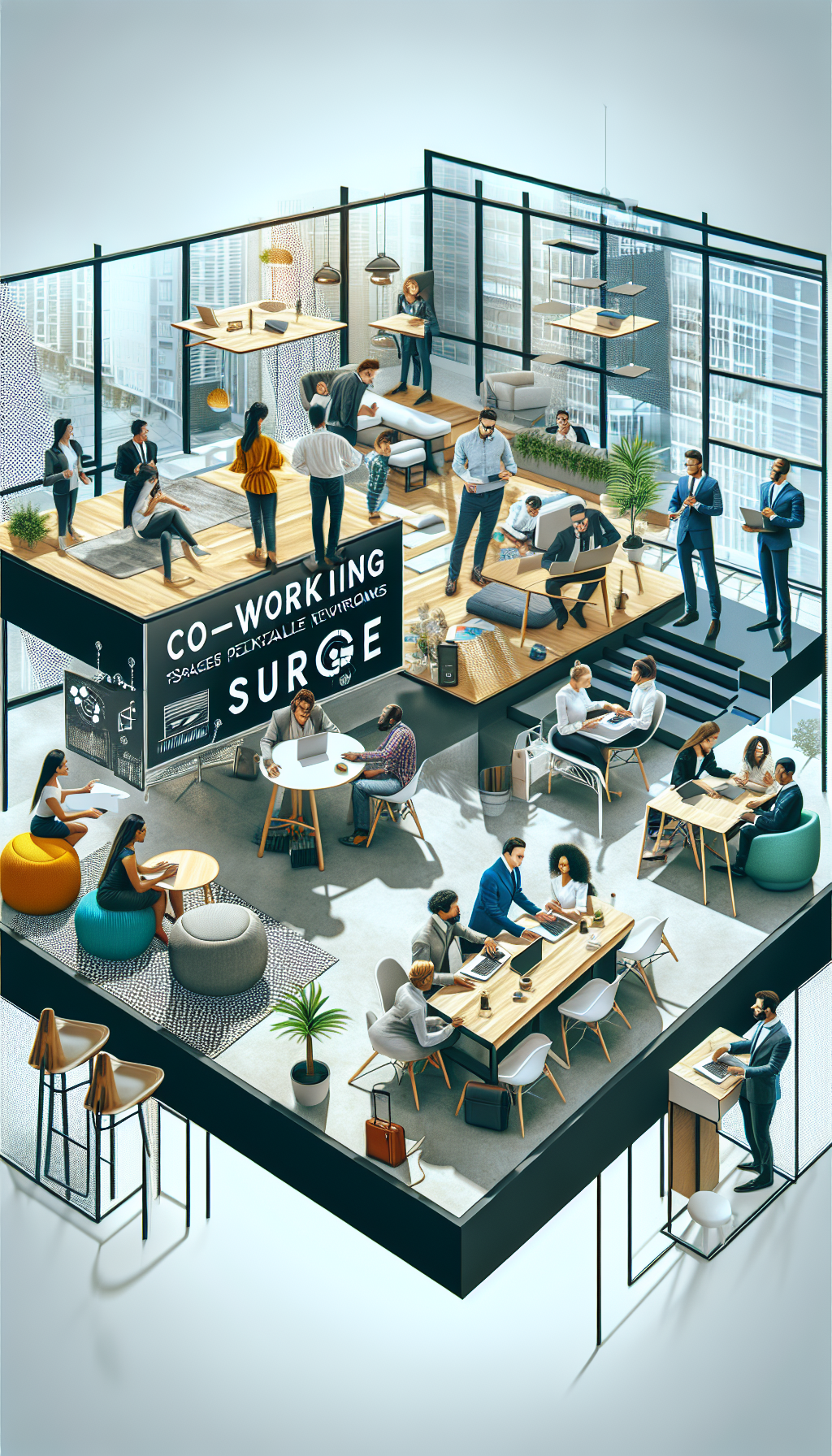 Co-Working Spaces Surge: The Demand for Flexible Work Environments